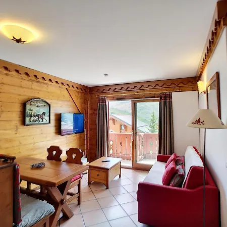 Beau 3 Pieces, 2 Chambres, 6 Personnes, Acces Piscine, Spa, Les Menuires - Fr-1-178-328 Apartment